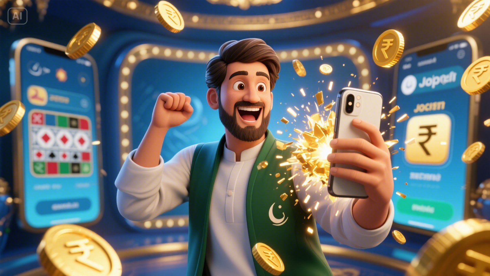 Spin DineroPlay smart, win big — get 200% back on your first deposit today! Pakistani users can recharge easily and enjoy non-stop slot action all night long.