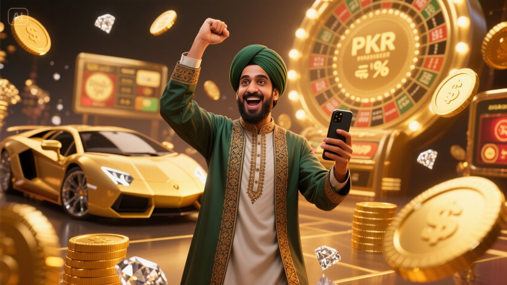 Spin DineroDeposit now using Easypaisa or JazzCash and enjoy a 200% instant bonus! Pakistani users can play responsibly and win real PKR rewards every day.